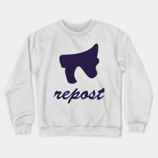 repost Crewneck Sweatshirt